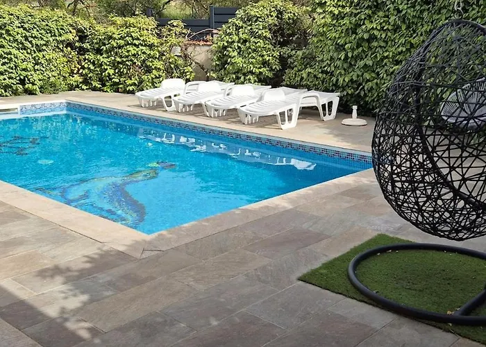 Villa Familiale Piscine Prive Sans Vis A Vis